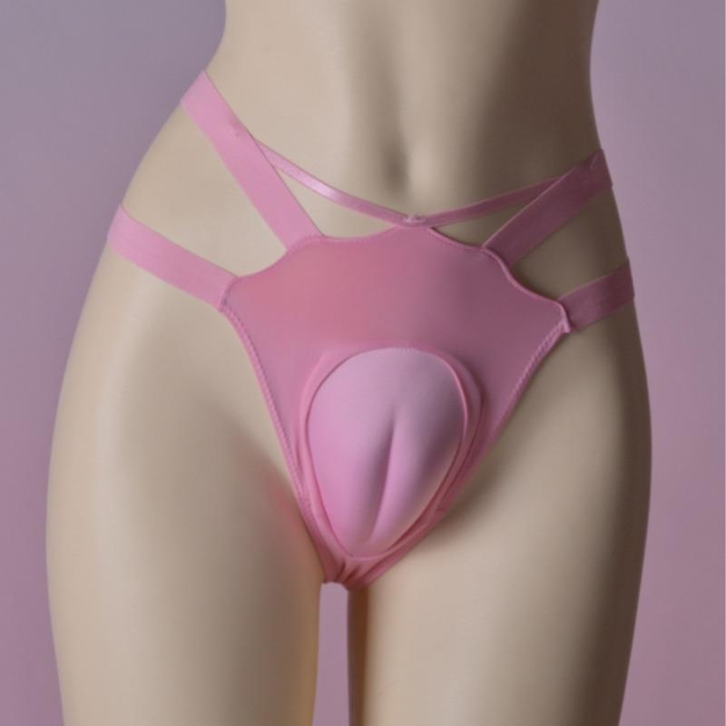 Men Hiding Gaff Panty Sissy Lingerie Shapwear Crossdressing Transgender Underwear Gay Male Camel Toe Shape T-Back Thong G-String