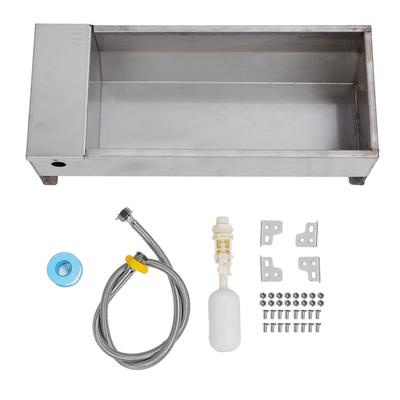 Auge à eau automatique pour bétail Acier inoxydable Grande capacité Auto-remplissage Abreuvoir pour animaux pour poulet