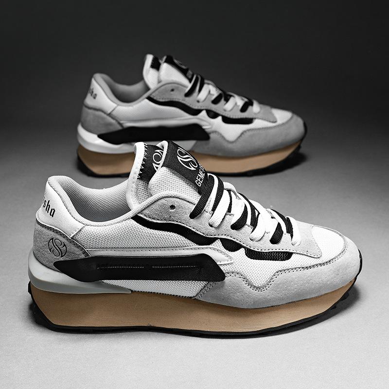 

Summer men s shoes 2025 new Korean version of trend sports and leisure low-top board shoes versatile height increase wear-resistant Forrest Gump tide 44