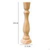 Candle Holder Candlestick Stand Pedestal Photo Props Centerpiece Table Ornament Wooden for Party