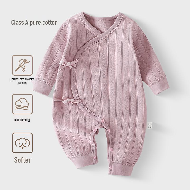 Baby-Body aus reiner Baumwolle - Mönch-Strampler für Neugeborene für alle Jahreszeiten (0-3 Monate)