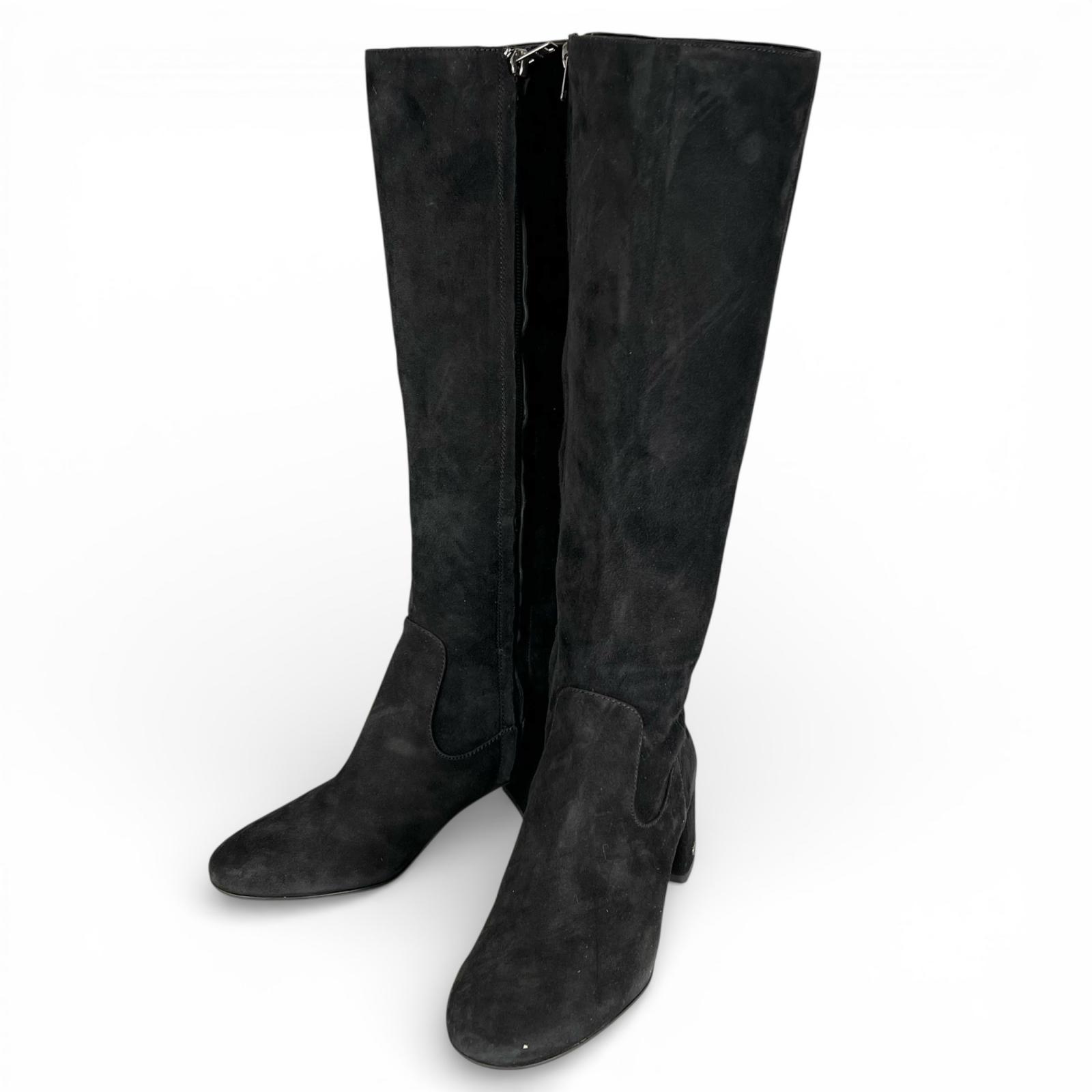 

Pristine COACH Knee-high boots TONI SDE BOOT black Women 6.5 FG2912 Used