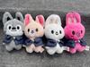 * Pluszowe Zabawki 10cm Stray Kids Pluszowy Wilk Chan Kreskówkowe Pluszowe Zwierzątko Pluszaki Lalka Kawaii Towarzysz dla Dzieci Dorosłych Fanów Prezent