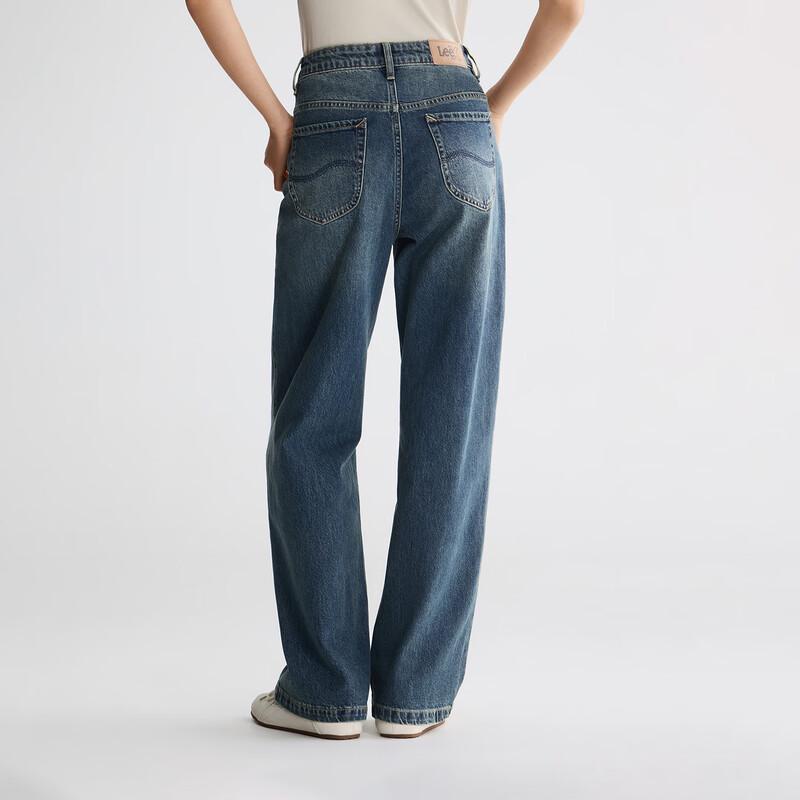 Lee 430 High-Waist Wide-Leg Denim Jeans