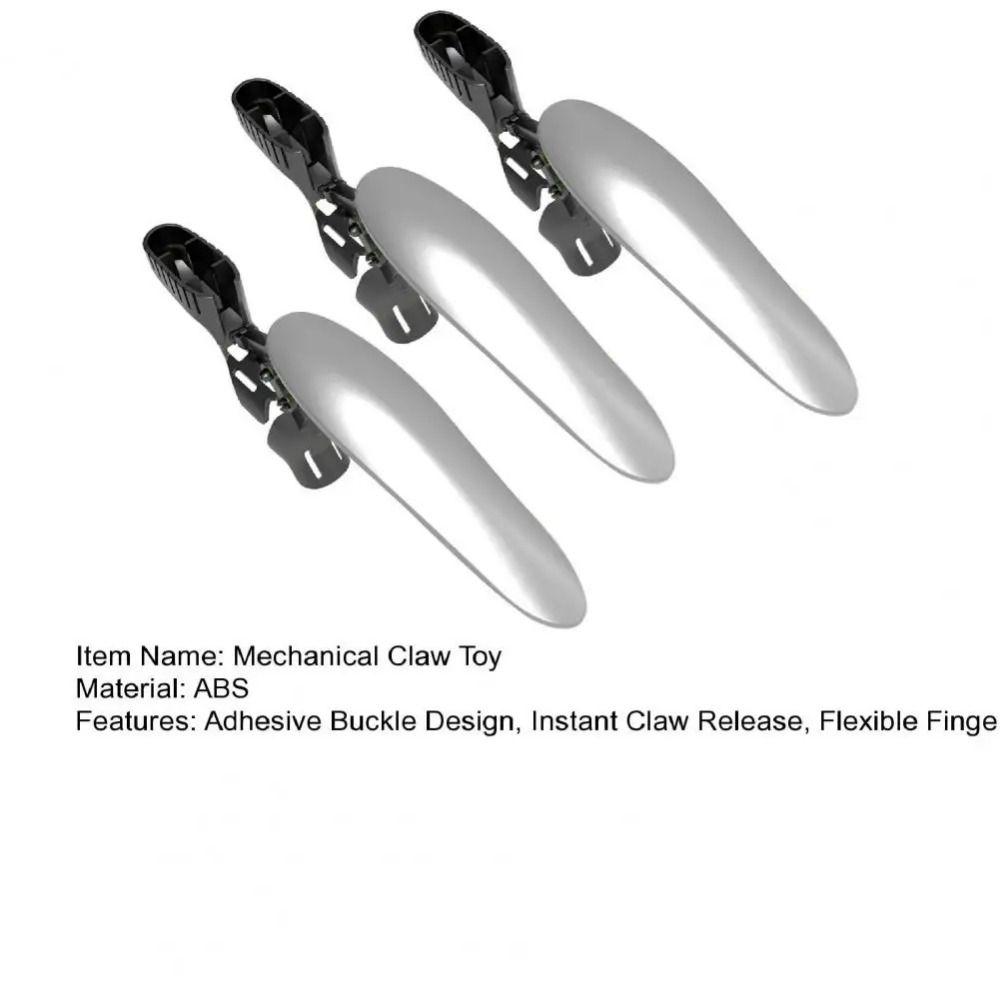 3pcs Scalable Retractable Mechanical Claws Luminous Finger Wolverine Claws  Anime Cosplay