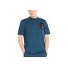 Puma American Retro Dopamine Brand Logo Printed Crew Neck Short Sleeve T-Shirt Men T-Shirt Blue 532337-65