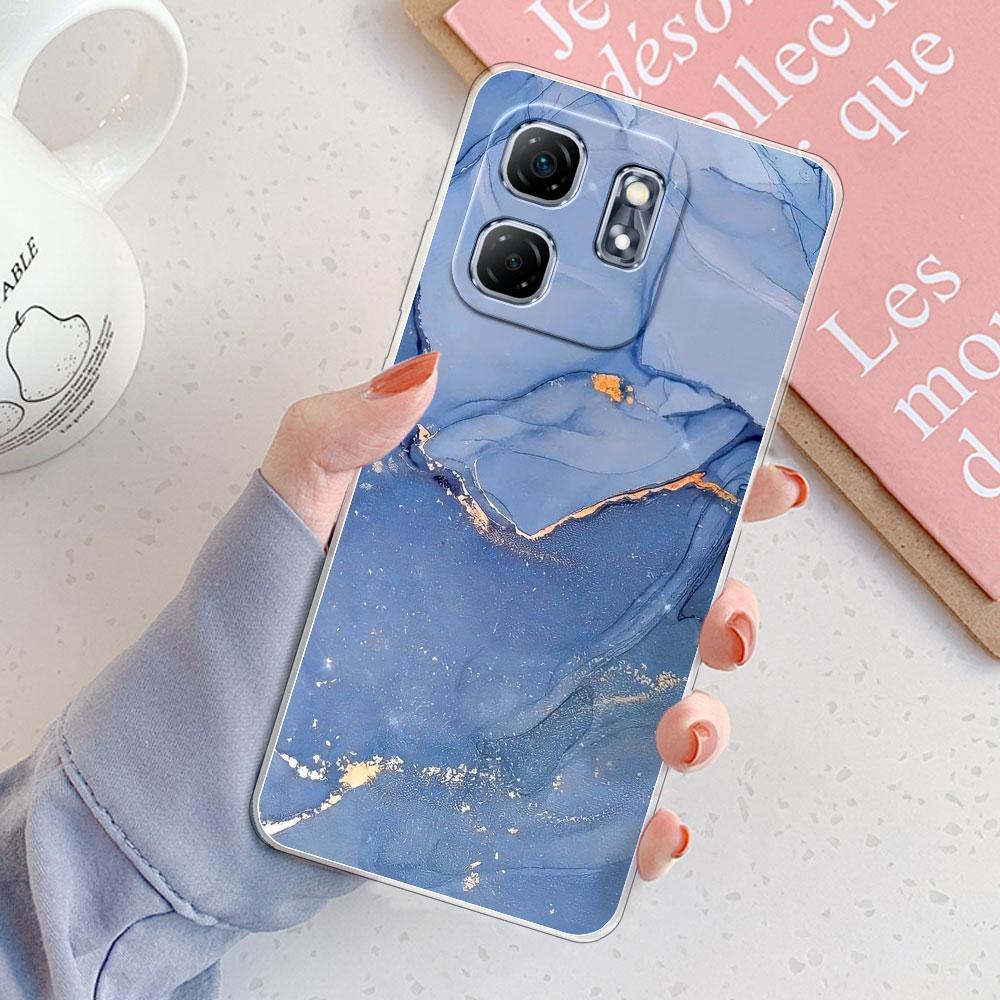 For Infinix Smart 9 Case X6532 Cover Shockproof Clear Soft Silicone TPU Phone Case for Infinix Smart 9 X6532 Printing New Funda