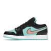 Air Jordan 1 Low SE GS Tropical Twist Kinder-Sneaker Türkis Schwarz CV9844-301