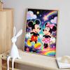Disney Diamonds Full Diamond Art Painting Kit Mickey Minnie Home DecorDreamy Rainbow Stars (119 Characters)