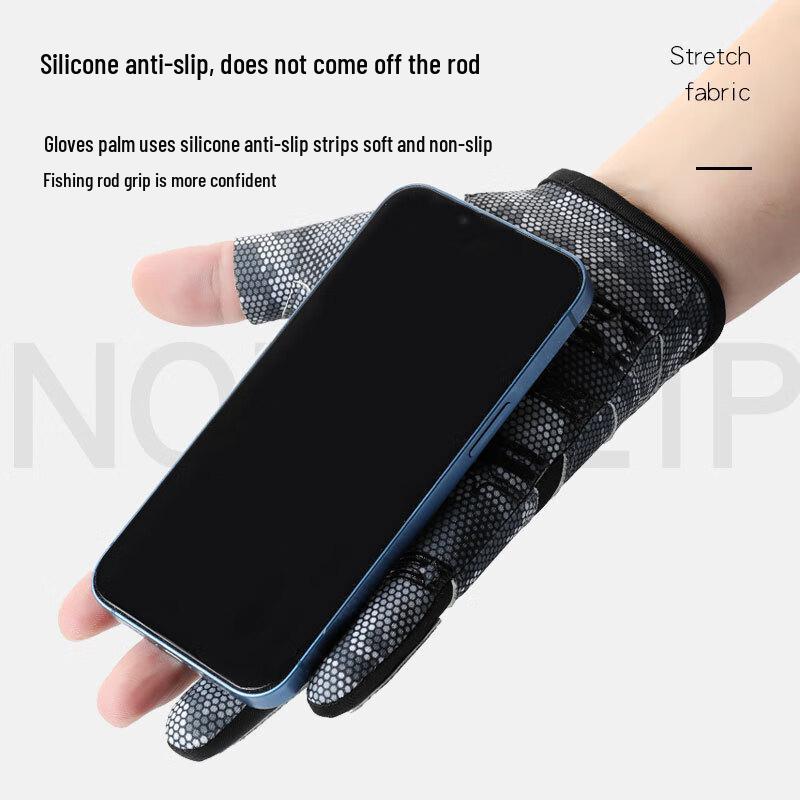 UO Half-Finger Lure Fishing Gloves