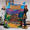 Custom Name Stardew Valley Theme Printed Blanket - Perfect for Couch, Bed, Travel & Outdoor Use | Machine Washable, Cozy & Durable.