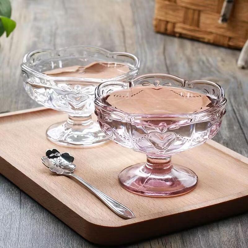 Cherry Blossom Glass Bowl