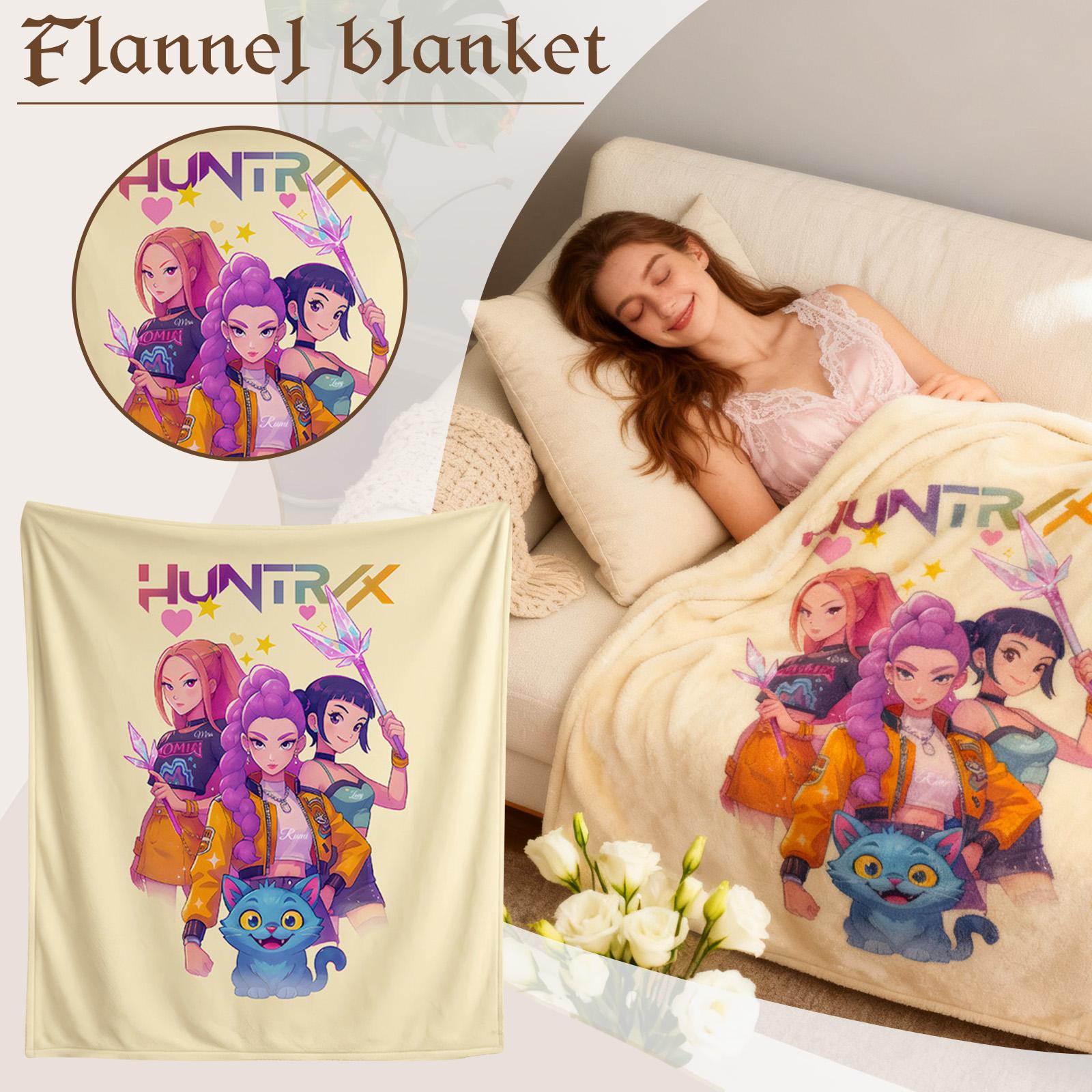 

Soft Blankets, Anime-related Blankets, Conditioning Blankets, Cover Blankets, Sofa Blankets, Blankets Covering Legs,52*60inch, One Size белый