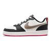 Nike Court Borough Low 2 SE Grade School 'Summit White Pink Prime' (Unisex) Summit White / Off Noir / Pink Prime / Metallic Pewter