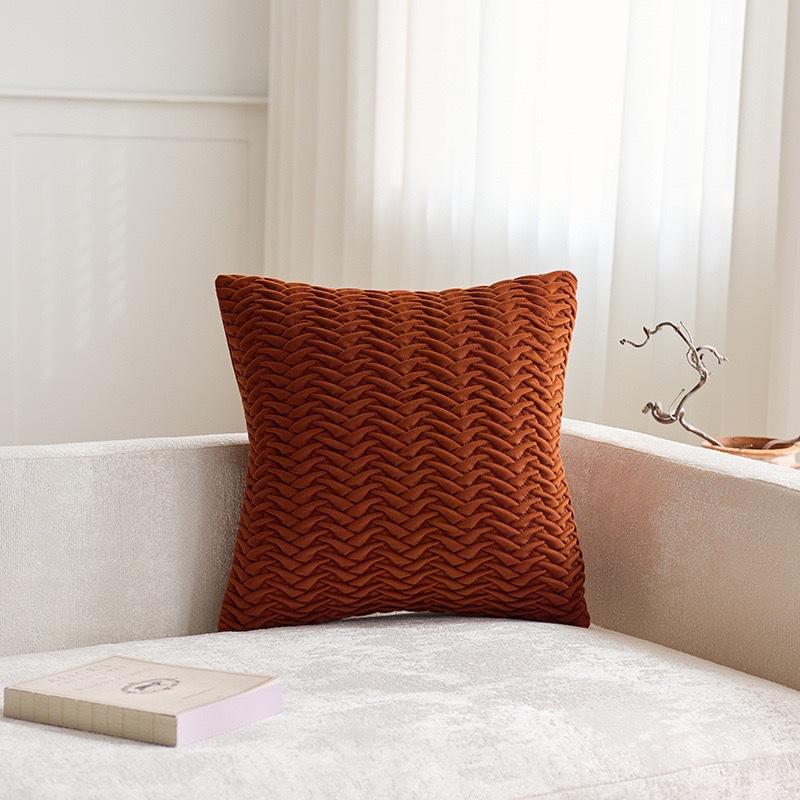 Light Luxury Modern Style Pillow, High-end Sofa, Living Room Cushion, Bedroom Bedside Pillow, Waist Pillow, Soft Furnishing Model Room Pillow Case