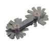 52Pcs Stainless Thread Plug Gage 60 and 55 Degree Screw Pitch Measuring Tool (Metric&Imper)