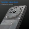 For Nothing Phone (3a) Pro Case Drop Proof Airbags Frosted Translucent PC+TPU Phone Back Cover