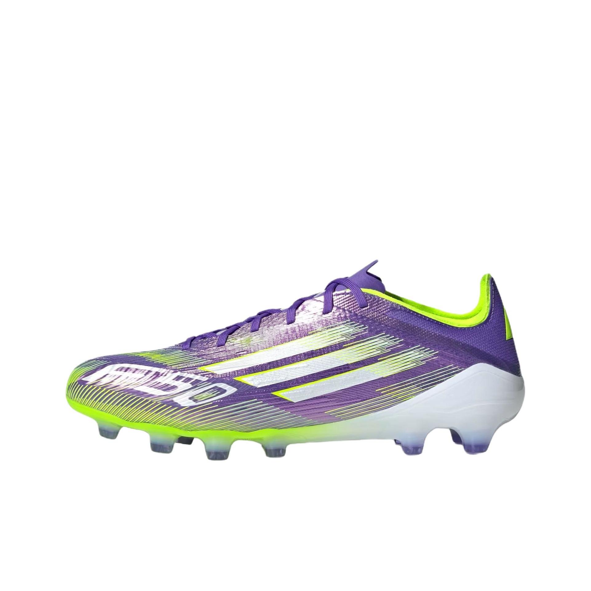 Adidas F50 Pro Comfortable Versatile Soccer Shoes Unisex sneaker Purple White JR4396 41⅓