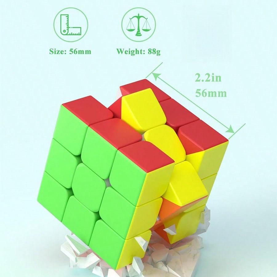 3x3 Speed Cube, MoYu, Stickerless Smooth, 3x3 Standard, Puzzle Toy