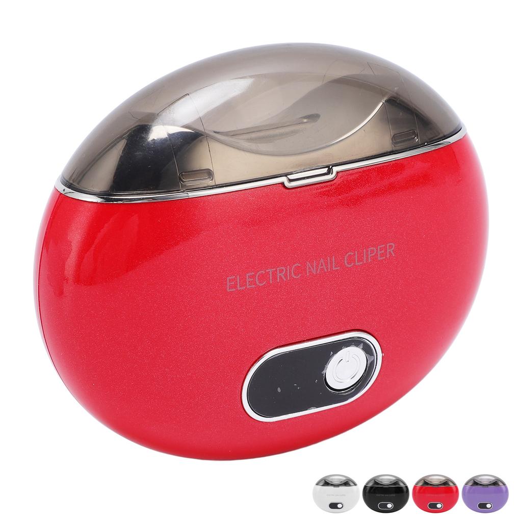 3 Gears Automatic Electric Nail Clipper Low Noise Nail Clip Storage Safety Electric Nail Trimmer For
