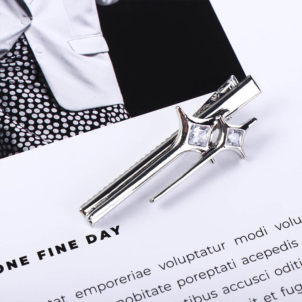 Silver Hairpins Metal Hair Clips Temperament Hair Clips for Women  Spicy Girl
