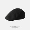 Forward hat women's autumn and winter hat breathable retro British reverse cap literary and advanced sense