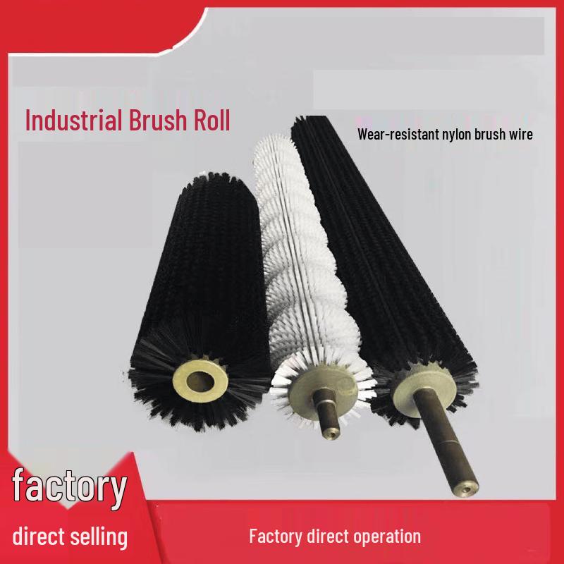 Industrielle Nylonborsten Reinigungsbürstenrolle
