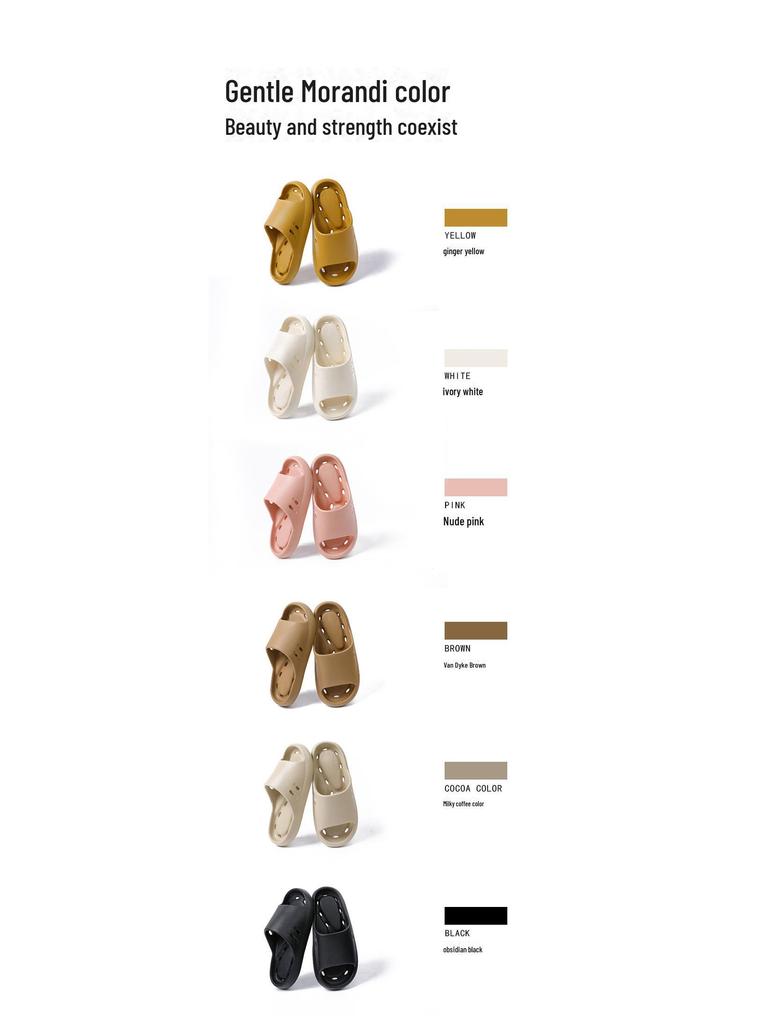 Zapatillas de Baño Huecas Antideslizantes de Secado Rápido para Hombre - Sandalias de Verano para Interior 2025