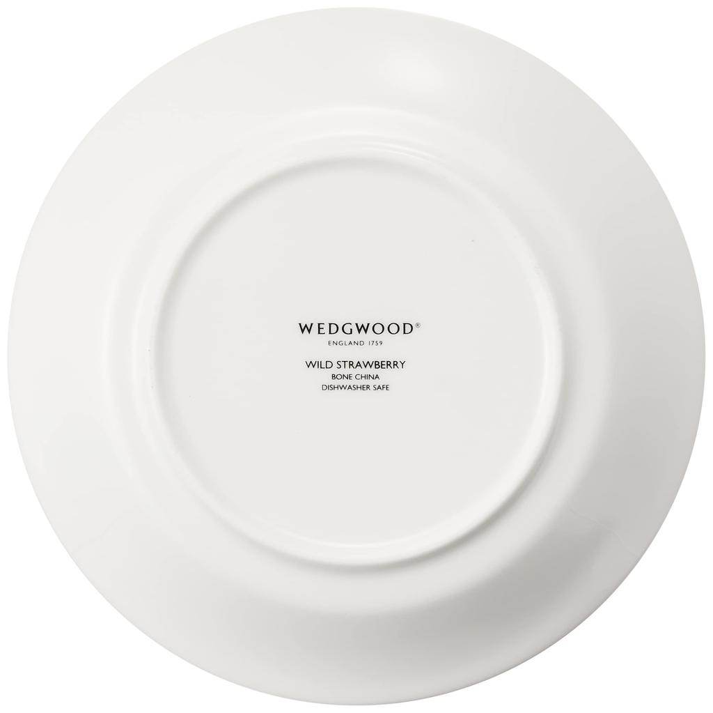 [Officially Imported] Wedgwood Bone China Wild Strawberry Pair Coffee Cup & Saucer (Delphi) Wedding Gift 1053377