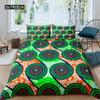 Exotic Geometric Duvet Cover Set Luxury Mandala Bedding Set Colorful Abstract Art Polyester Quilt Cover Queen Comforter Cover