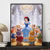Disney Snow White and the Seven Dwarfs Diamond Paint Mosaic Art Painting Kit Handmade DIY Home Decor