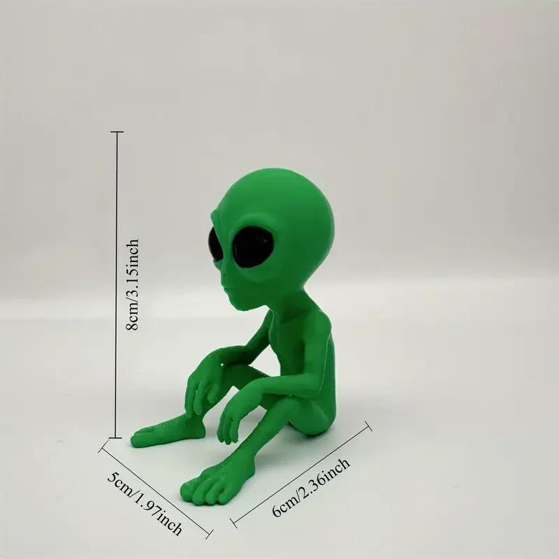 3D Printed Fantasy Alien Statues, Interesting Space Decorations, and Fun Designs Suitable for Indoor/outdoor Decoration