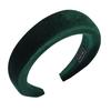 Haimeikang New Padded Headbands For Women Wide Velvet Bezel Hair Band Hair Hoop Girls Sponge Thick Solid Color Hair Accessories