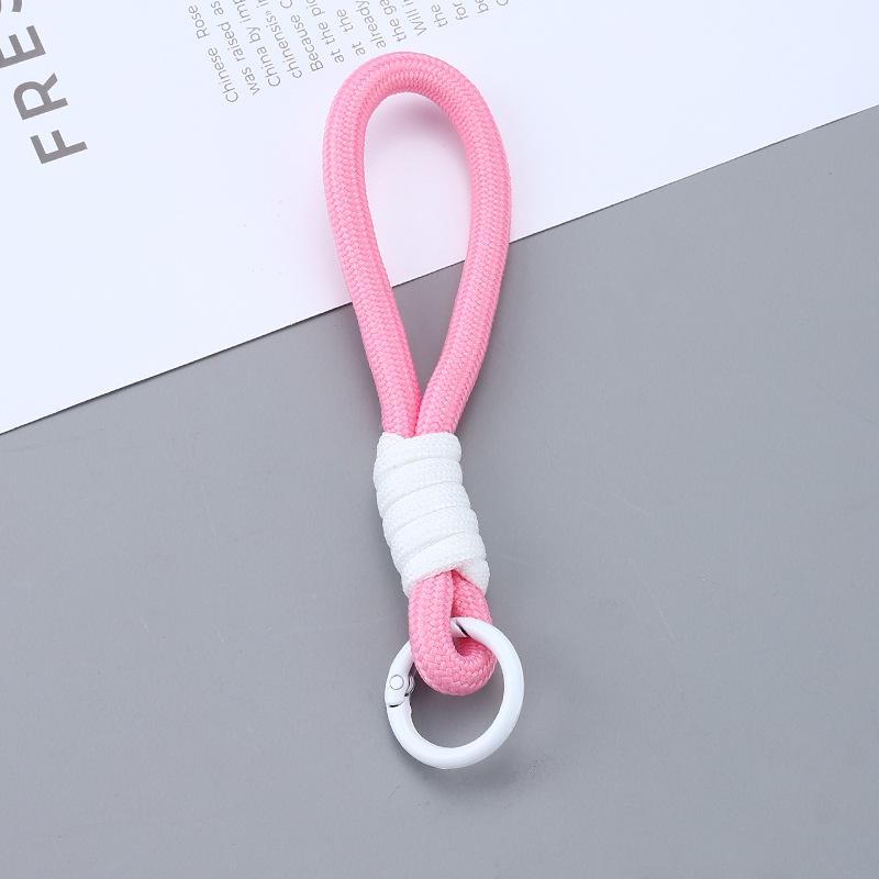 Colorful Polyester Plush Cartoon Doll Lanyard with Accessories - Customizable Toy Bag Charm