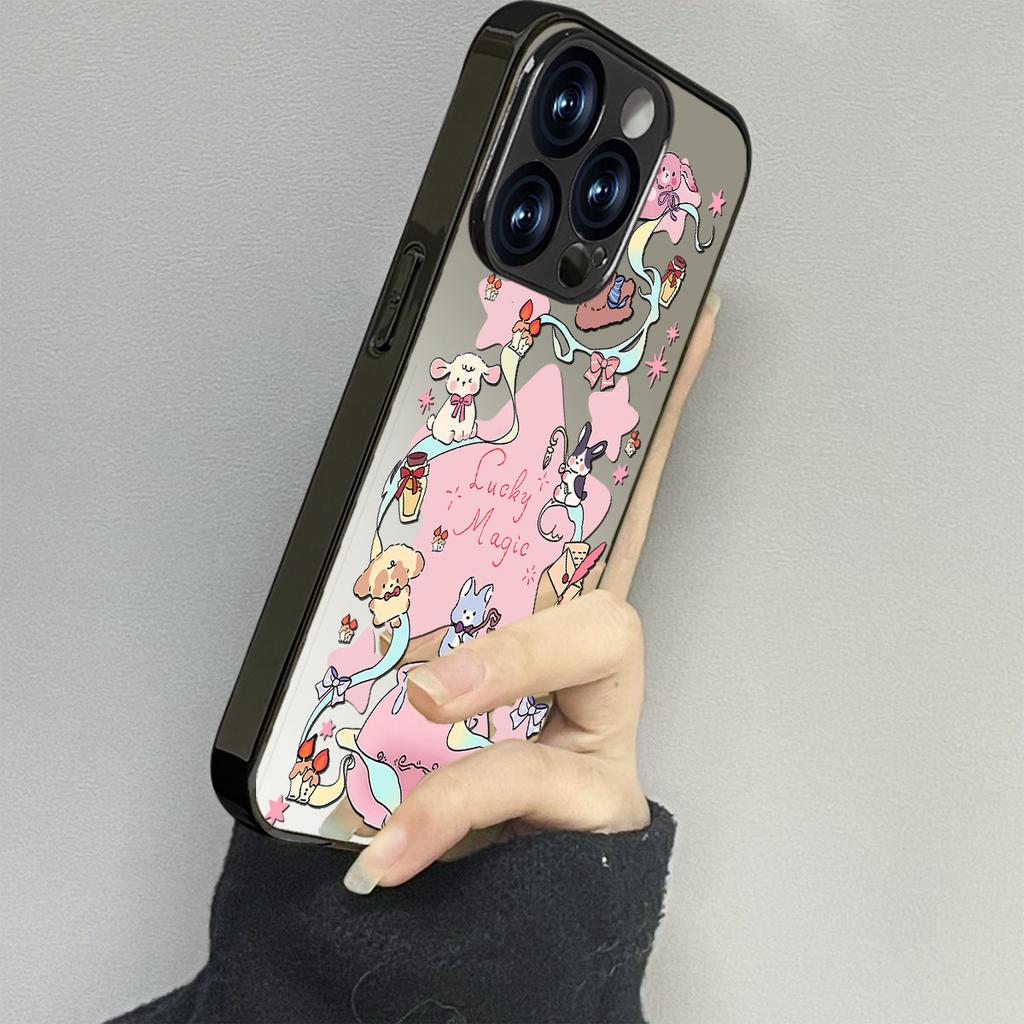 Magic Academy for Apple 17promax Personalized 16 New 15 Phone Case for IPhone 14 Mirror Creative
