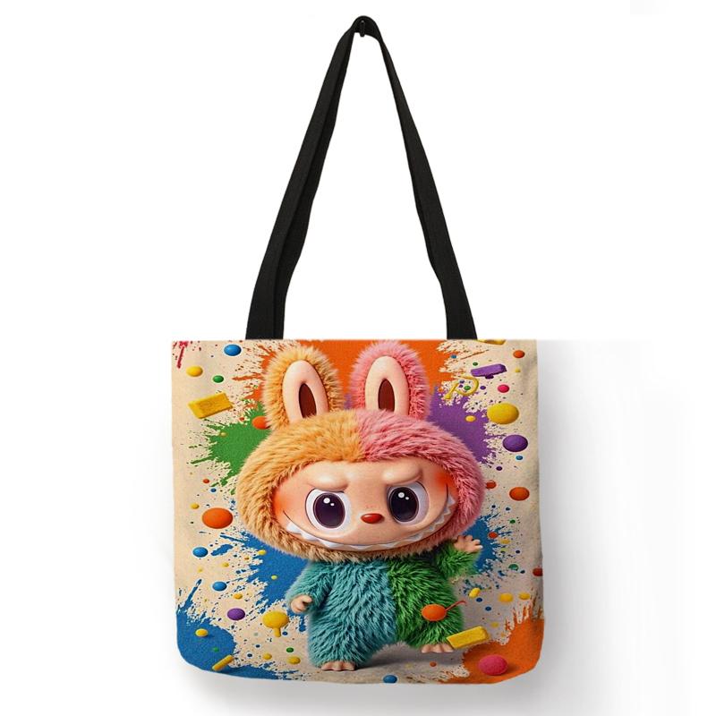Labubu Trendy Personalized Printed Bag Shopping Bag 5405