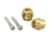 Kitaco Bar End Cap Stainless Night Ride PCX125 Steel/Titanium 506-0602100