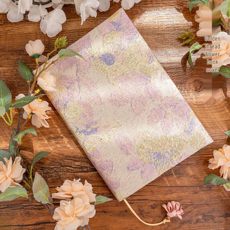 Dandelion Brocade Handmade A5 Notebook Cover