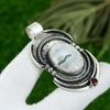 Gift For Women Pendant 925 Sterling Silver Natural Solar Moss Opal Gemstone