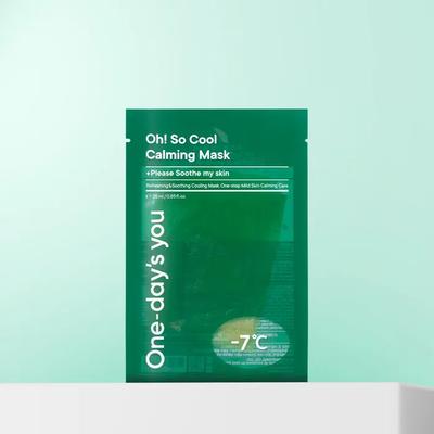 One Days You Oh So Cool Calming -7C Cooling Mask Pack 5ea