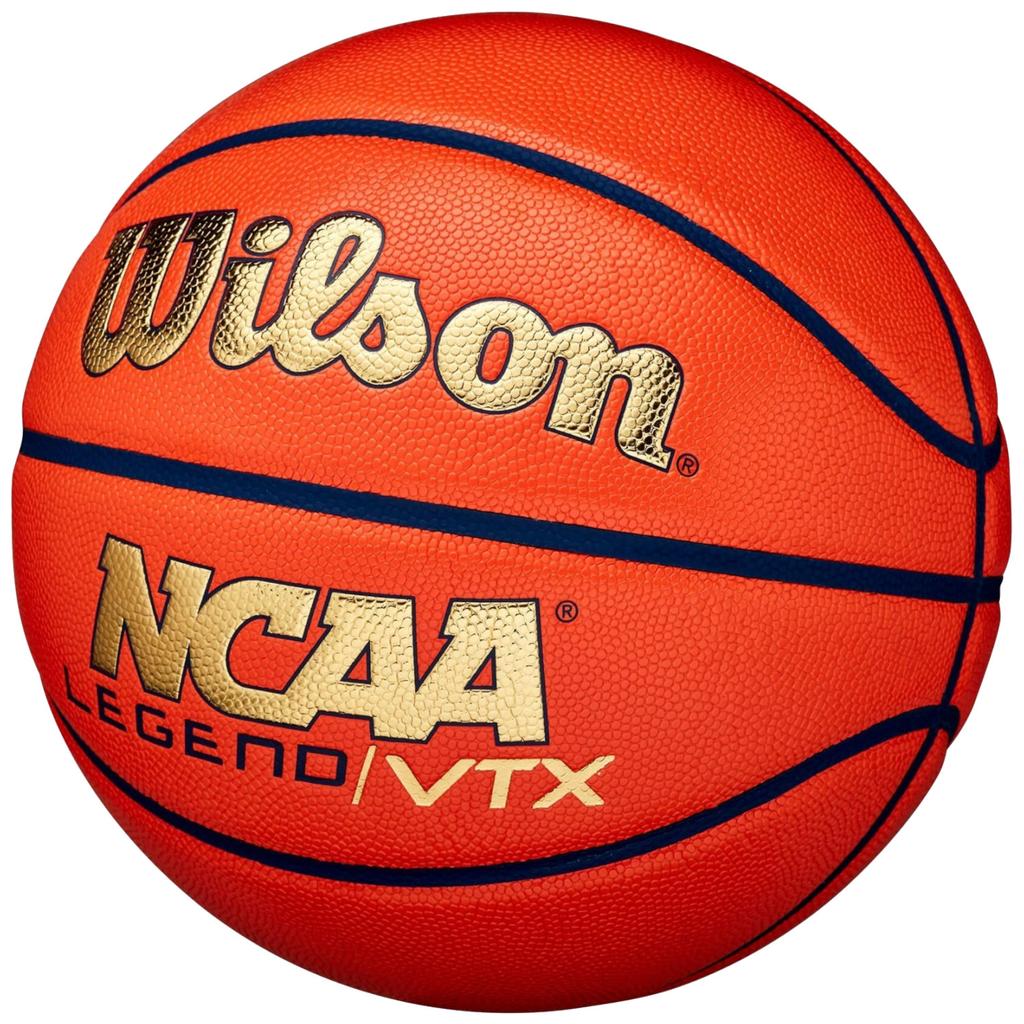Wilson NCAA Legend VTX Ball, Unisex Orange Basketball