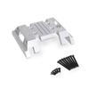 For MN 1/12 MN128 MN86S MN86 G500 RC Car Metal Medium Wave Box Bottom Plate Gearbox Frame Chassis