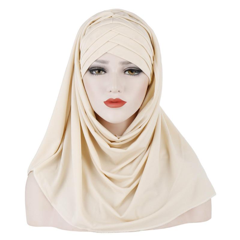 Muslim Instand Shawl Hijab Headscarf 