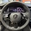 Hand-stitched  Style for Skoda Octavia Superb Kamiq 2 Spoke Steering Wheel -2024 Black Leather Steering Wheel Cover