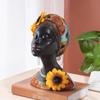 African Tribe Retro Black Woman Ornaments for Home Decor