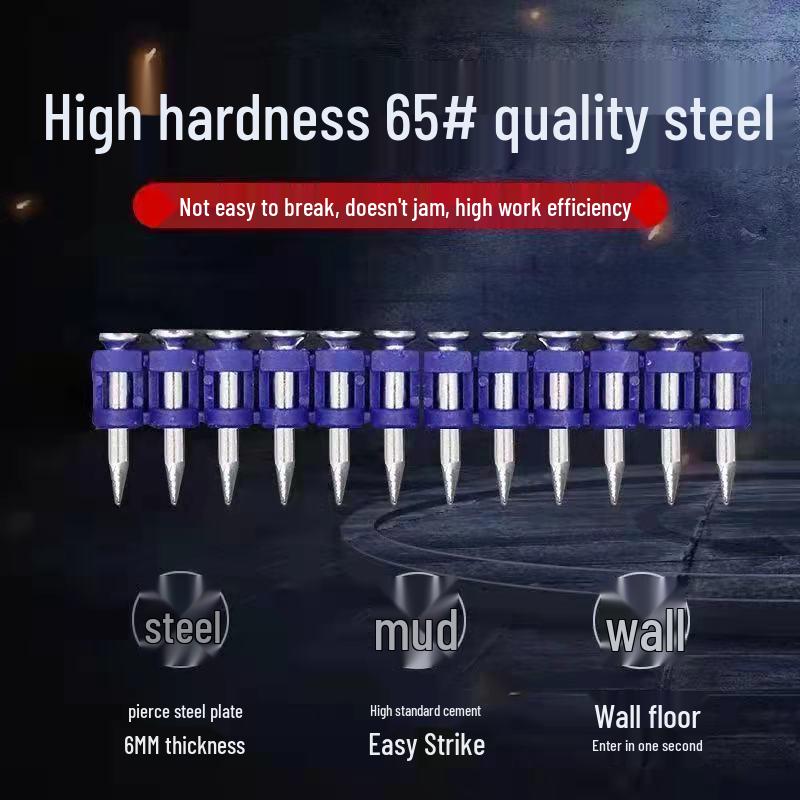 Газовый гвоздезабиватель непрерывной стрельбы Tengya Nanshan - Компактный черный газовый гвоздезабиватель.