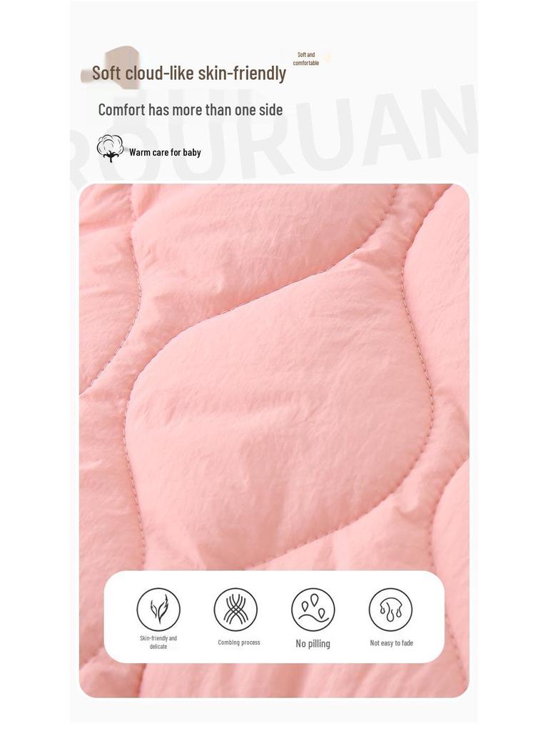 Class A Baby Autumn & Winter Quilted Jumpsuit - Warm Cotton-Padded Newborn Crawling Suit