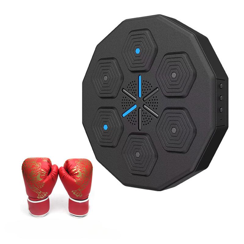 Cross-border Bluetooth Boxing Target Home Fitness Lighting Music Boxing Trainer Children Boxing Machine Boxing Wall Target