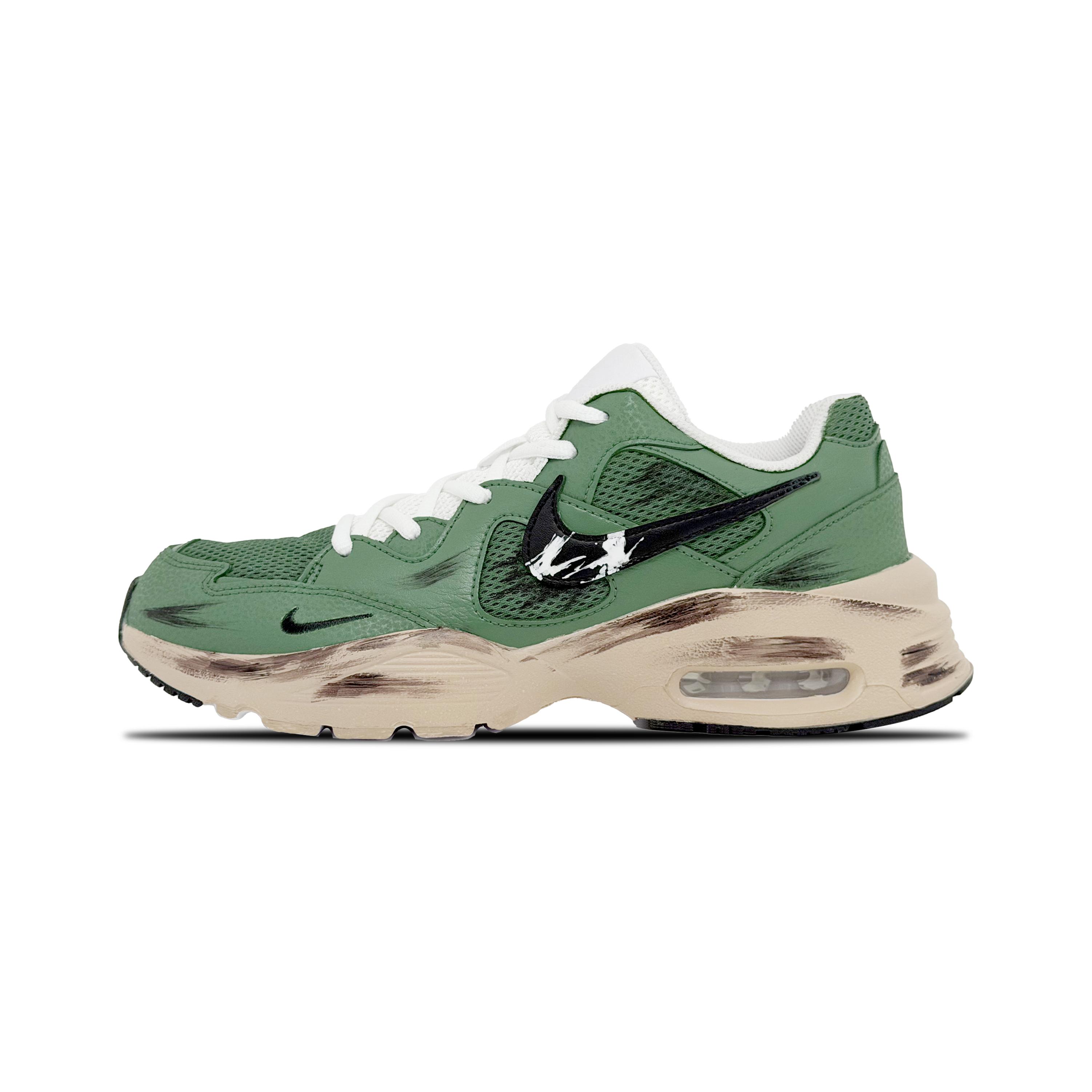 

Nike Air Max Fusion Cushioning Slip Resistant Abrasion Resistant Low top Air Cushion Casual City Commuting CJ1670-102(Team1652-) 42.5
