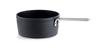 Fissler One Hand Pot 18cm Adamant Saucepan with Stainless Steel Lid Compatible with Gas Coating Made In Germany Black Japanese Fire/IH Non-Stick